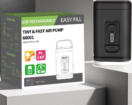 2-in-1 Smart Camping Tool – Light & Air Pump in One