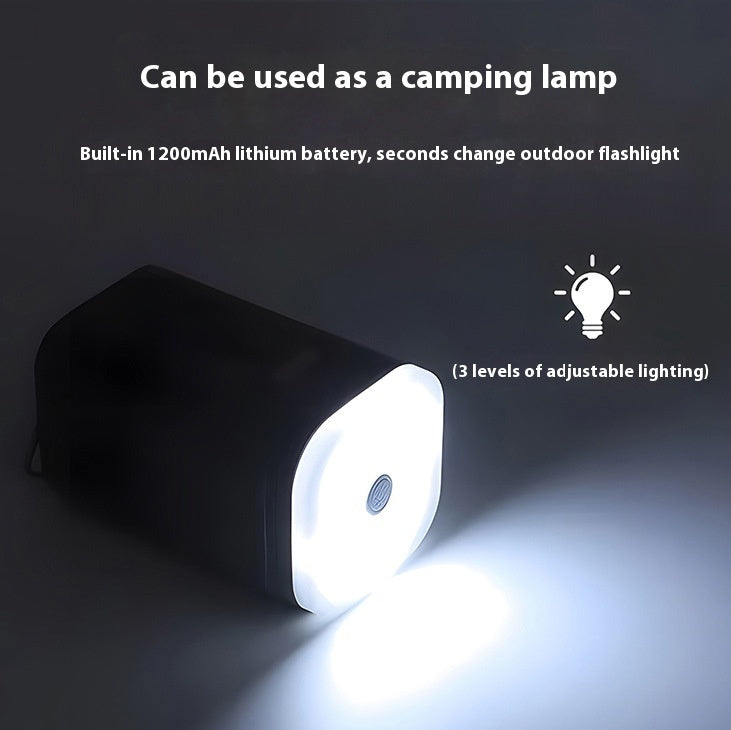2-in-1 Smart Camping Tool – Light & Air Pump in One
